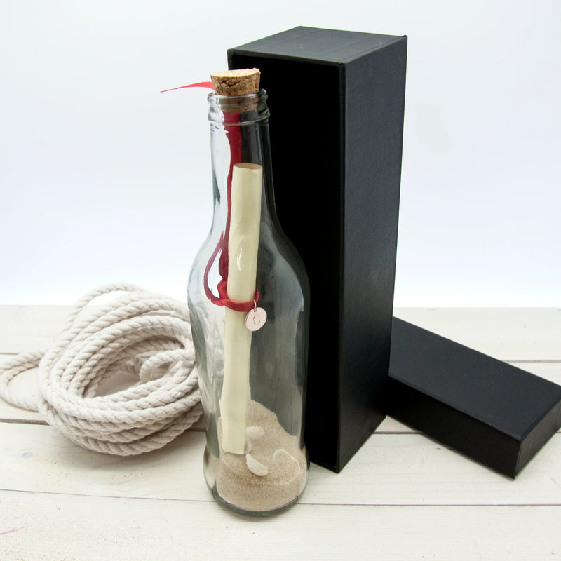 Create Your Own Luxury Message In A Bottle by Really Cool Gifts