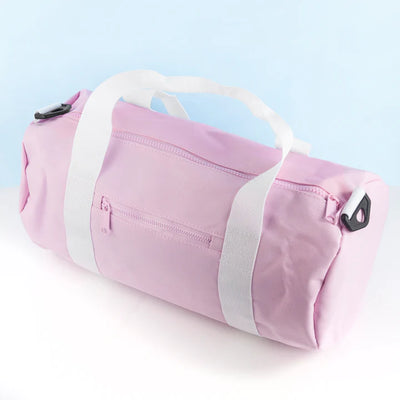Personalised Kids Pink Gym Kit Bag