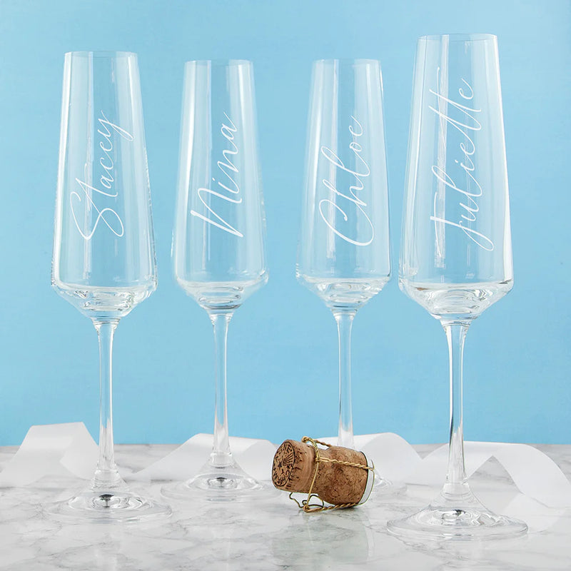 Personalised Elegance Champagne Flute