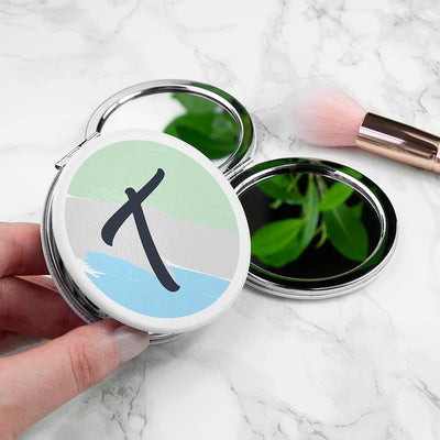 Personalised Summer Dusk Compact Mirror Really Cool Gifts
