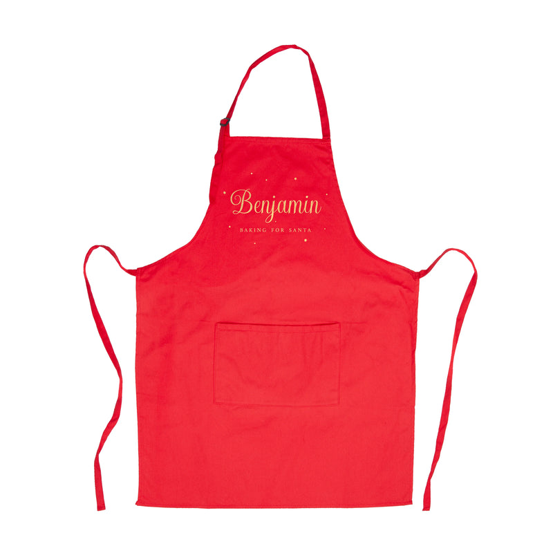 Personalised Baking for Santa Christmas Apron by Really Cool Gifts