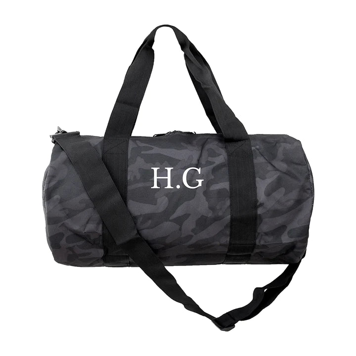 Personalised Camo Duffle Bag