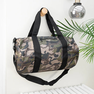 Personalised Camo Duffle Bag