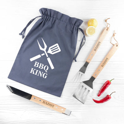 Personalised Engraved BBQ Tools Set