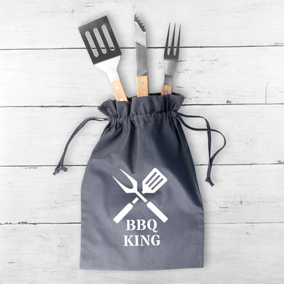 Personalised Engraved BBQ Tools Set