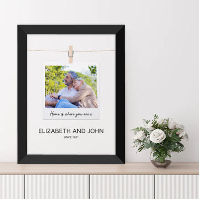 Personalised Couple's Polaroid Print