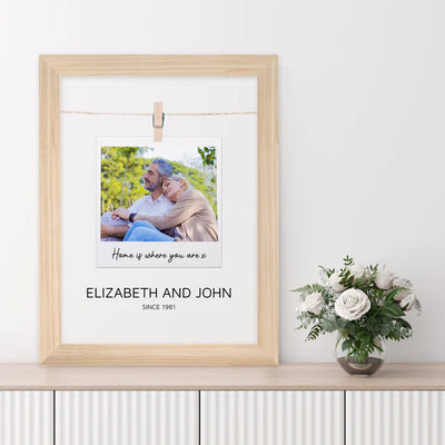 Personalised Couple's Polaroid Print