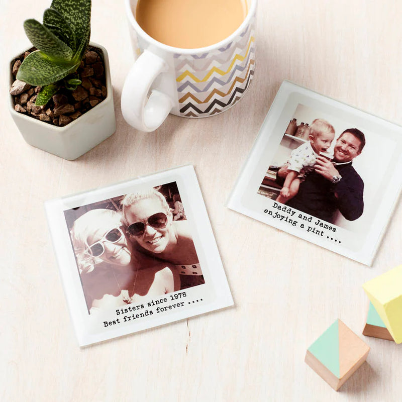 Personalised Glass Photo Coaster by Really Cool Gifts