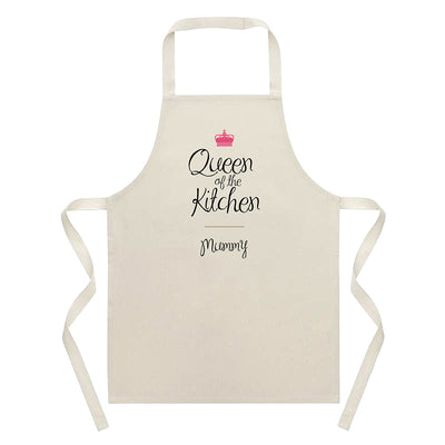 Personalised Queen Of The Kitchen Apron