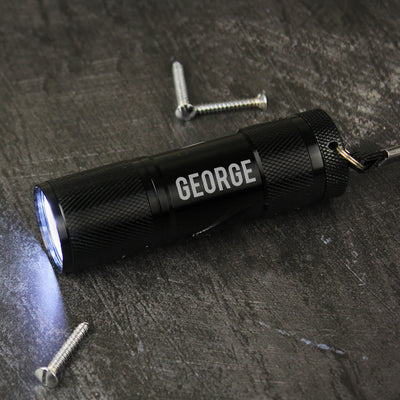 Personalised Name Only Mini Torch Really Cool Gifts