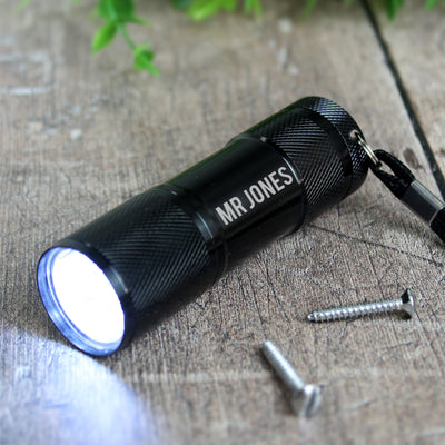 Personalised Name Only Mini Torch Really Cool Gifts