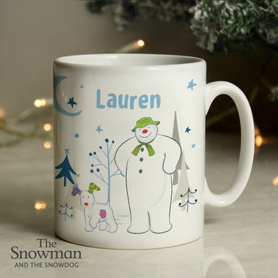 Personalised The Snowman and the Snowdog Mug Really Cool Gifts