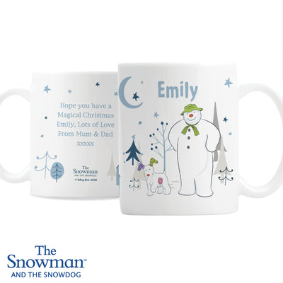 Personalised The Snowman and the Snowdog Mug Really Cool Gifts