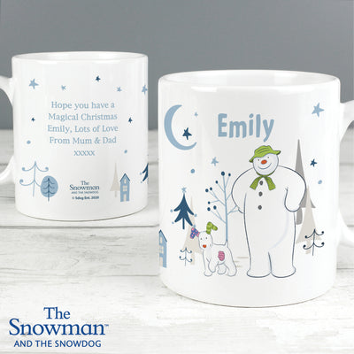 Personalised The Snowman and the Snowdog Mug Really Cool Gifts