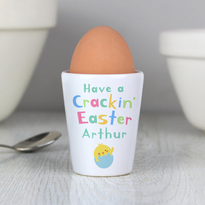 Personalised Have A Cracking Easter Egg Cup by Really Cool Gifts Really Cool Gifts