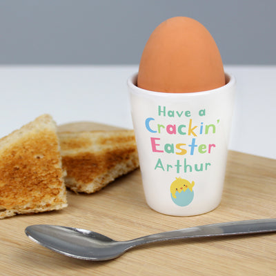 Personalised Have A Cracking Easter Egg Cup by Really Cool Gifts