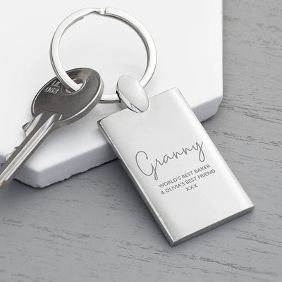 Special Person Rectangle Keyring with Personalization by Really Cool Gifts Really Cool Gifts