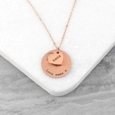 Personalised Place in My Heart Necklace by Really Cool Gifts Really Cool Gifts