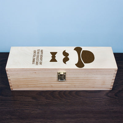 Gentleman Dad's Wine Box by Really Cool Gifts Really Cool Gifts