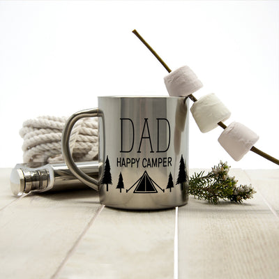 Dad's Happy Camper Outdoor Mug by Really Cool Gifts