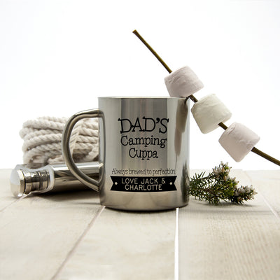 Dad's Cuppa... Brewed To Perfection Outdoor Mug Really Cool Gifts