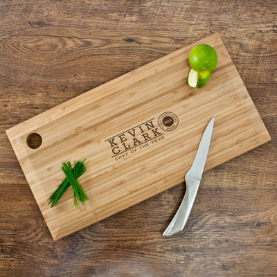 Personalised Chef Of The Year Chopping Board Really Cool Gifts