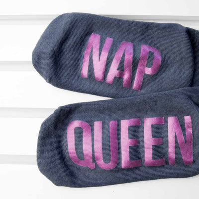 Personalised Charcoal And Hot Pink Socks by Really Cool Gifts Really Cool Gifts