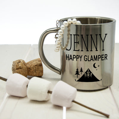 Happy Glamper Outdoor Mug by Really Cool Gifts