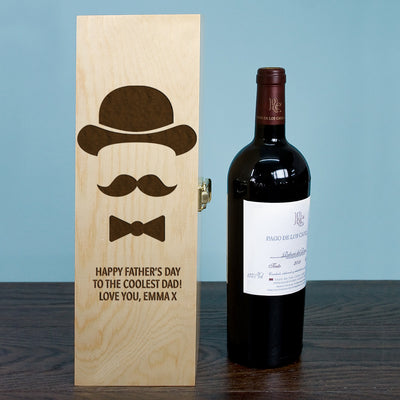 Gentleman Dad's Wine Box by Really Cool Gifts Really Cool Gifts