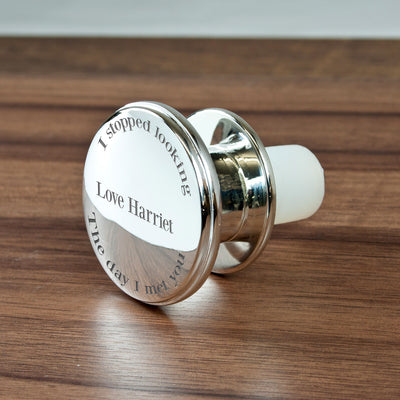 Engraved 'You're the One' Wine Bottle Stopper by Really Cool Gifts Really Cool Gifts