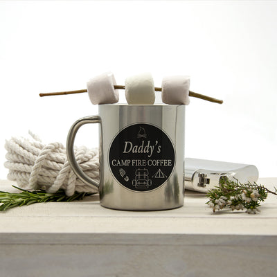 Daddy's Campfire Coffee Outdoor Mug by Really Cool Gifts Really Cool Gifts