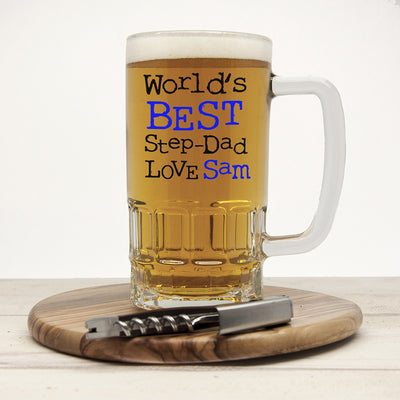 World's Best Step-Dad Tankard by Really Cool Gifts Really Cool Gifts