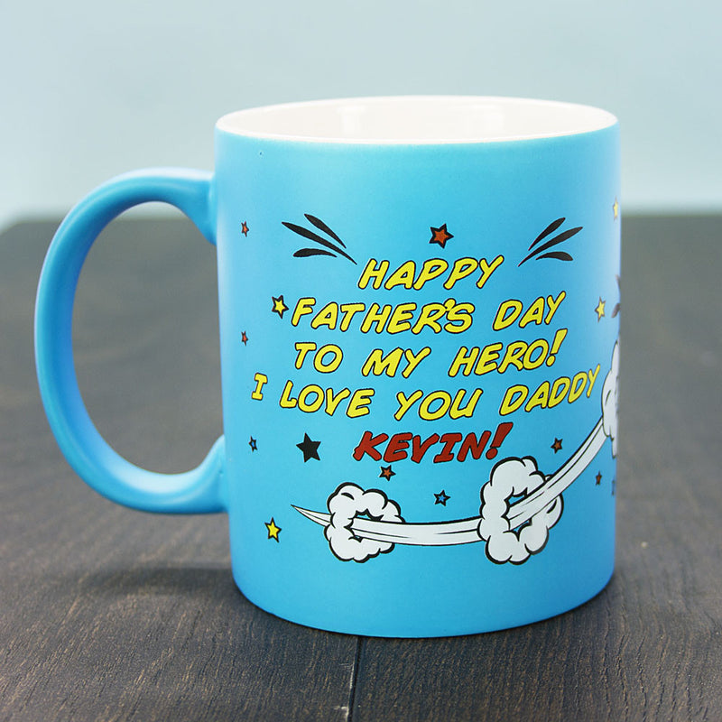 Super Dad! Matte Coloured Mug by Really Cool Gifts