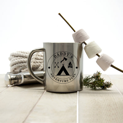 Gentlemen's Adventure Fuel Outdoor Mug by Really Cool Gifts Really Cool Gifts