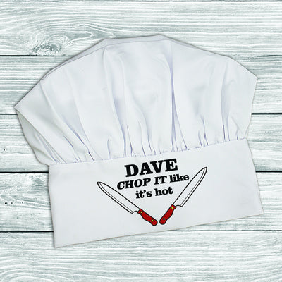 Chop It Like It's Hot Chef Hat by Really Cool Gifts Really Cool Gifts