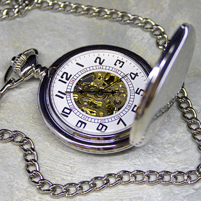 Personalised Heritage Pocket Watch by Really Cool Gifts Really Cool Gifts
