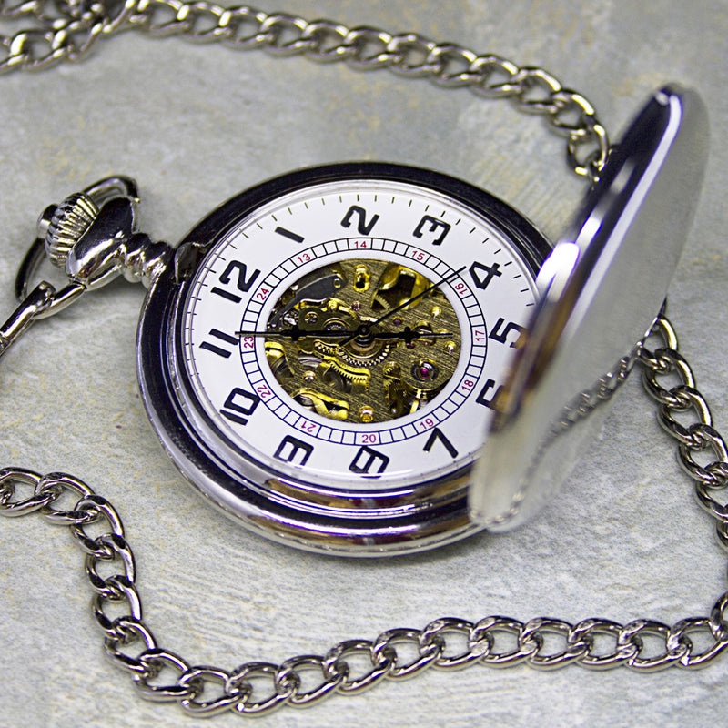 Personalised Heritage Pocket Watch by Really Cool Gifts Really Cool Gifts