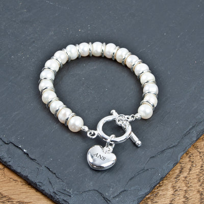 Personalised White Harmony Bracelet by Really Cool Gifts Really Cool Gifts