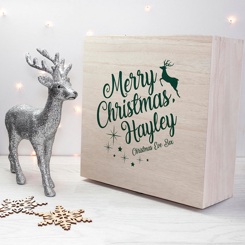 Personalised Rudolf Christmas Eve Box by Really Cool Gifts Really Cool Gifts