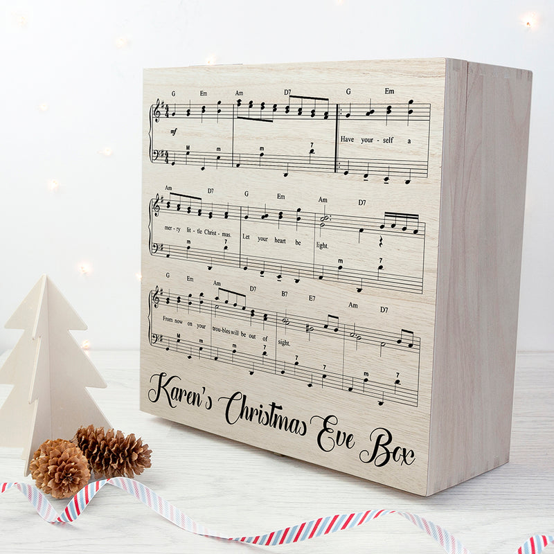 Personalised Have Yourself A Very Merry Christmas Eve Box by Really Cool Gifts Really Cool Gifts