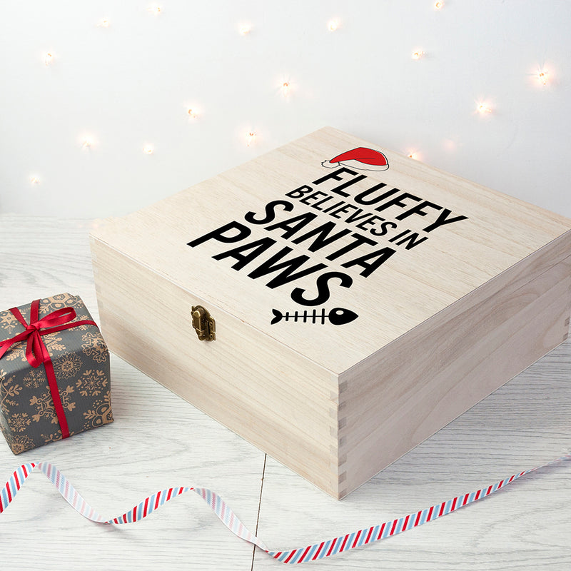 Personalised Pets Santa Paws Christmas Eve Box by Really Cool Gifts Really Cool Gifts