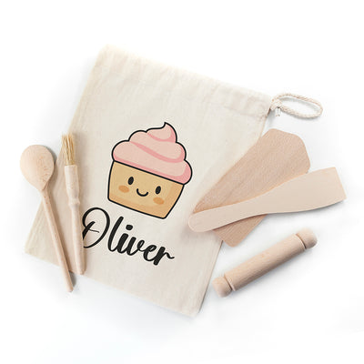Personalised Kids Cupcake Baking Set by Really Cool Gifts