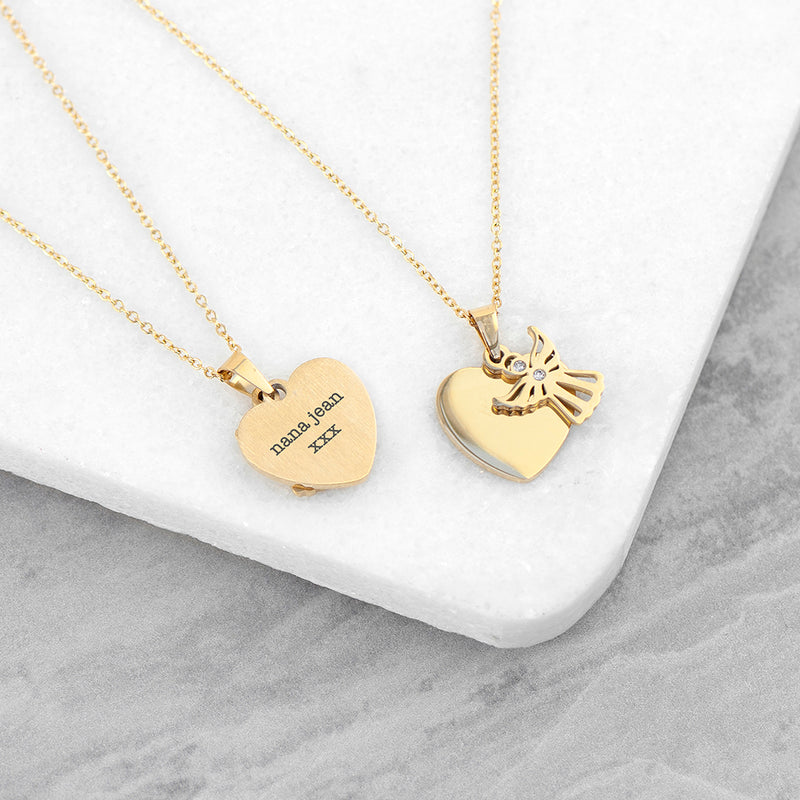 Personalised Guardian Angel Necklace by Really Cool Gifts Really Cool Gifts