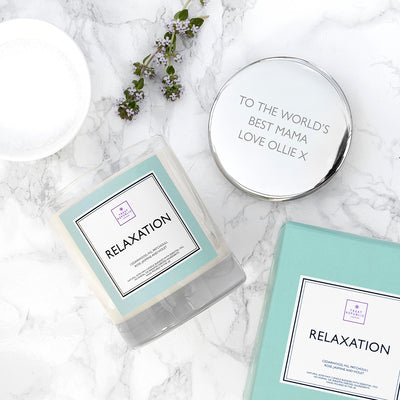 Really Cool Gifts - PERSONALISED RELAXATION SCENTED CANDLE