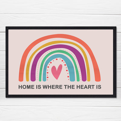 Personalised Bright Rainbow Doormat by Really Cool Gifts Really Cool Gifts