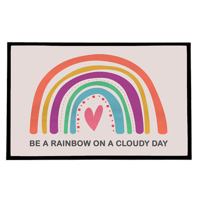 Personalised Bright Rainbow Doormat by Really Cool Gifts Really Cool Gifts
