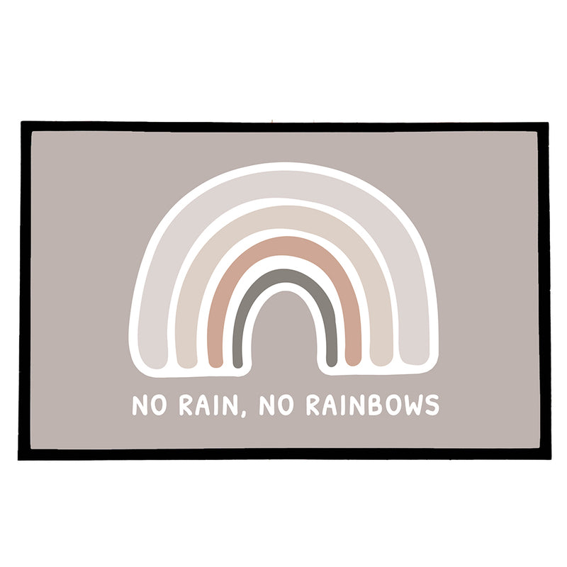 Personalised Neutral Rainbow Doormat by Really Cool Gifts Really Cool Gifts