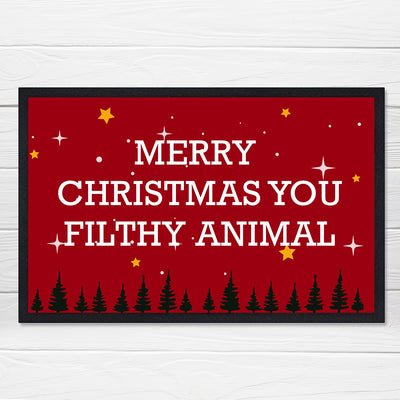 Personalised Christmas Scene Doormat by Really Cool Gifts Really Cool Gifts