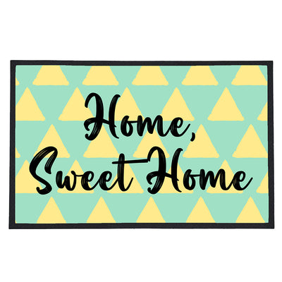 Personalised Triangle Pattern Doormat by Really Cool Gifts Really Cool Gifts