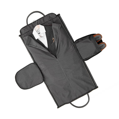 Monogrammed Vegan Leather Business Garment Bag by Really Cool Gifts Really Cool Gifts